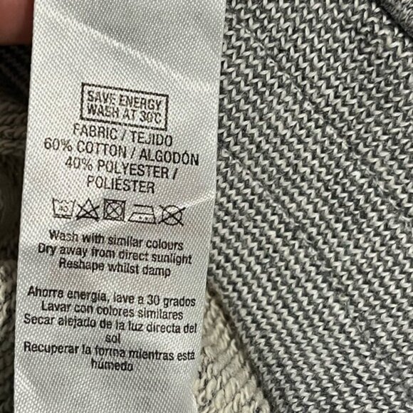 Topman Men’s Gray Knit Jogger Pants Size Large 34-36 - Picture 12 of 13